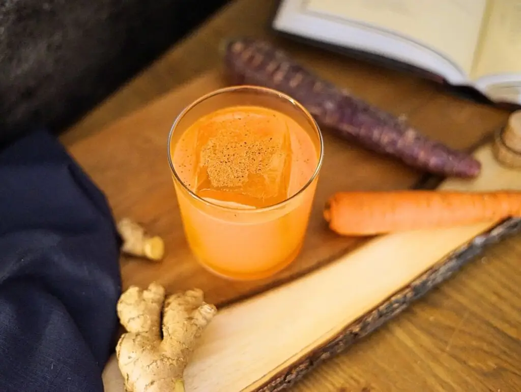 Nankai Gold Cocktail Carrot Ginger