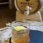 Nankai white oak shochu cocktail