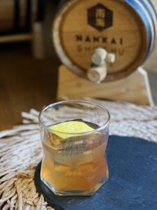 Nankai white oak shochu cocktail