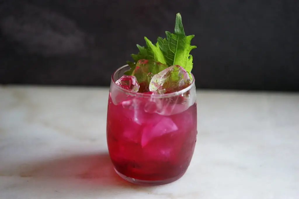 Shiso Shochu Cocktail