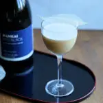 Hojicha Latte Nankai Imo Black Shochu Cocktail