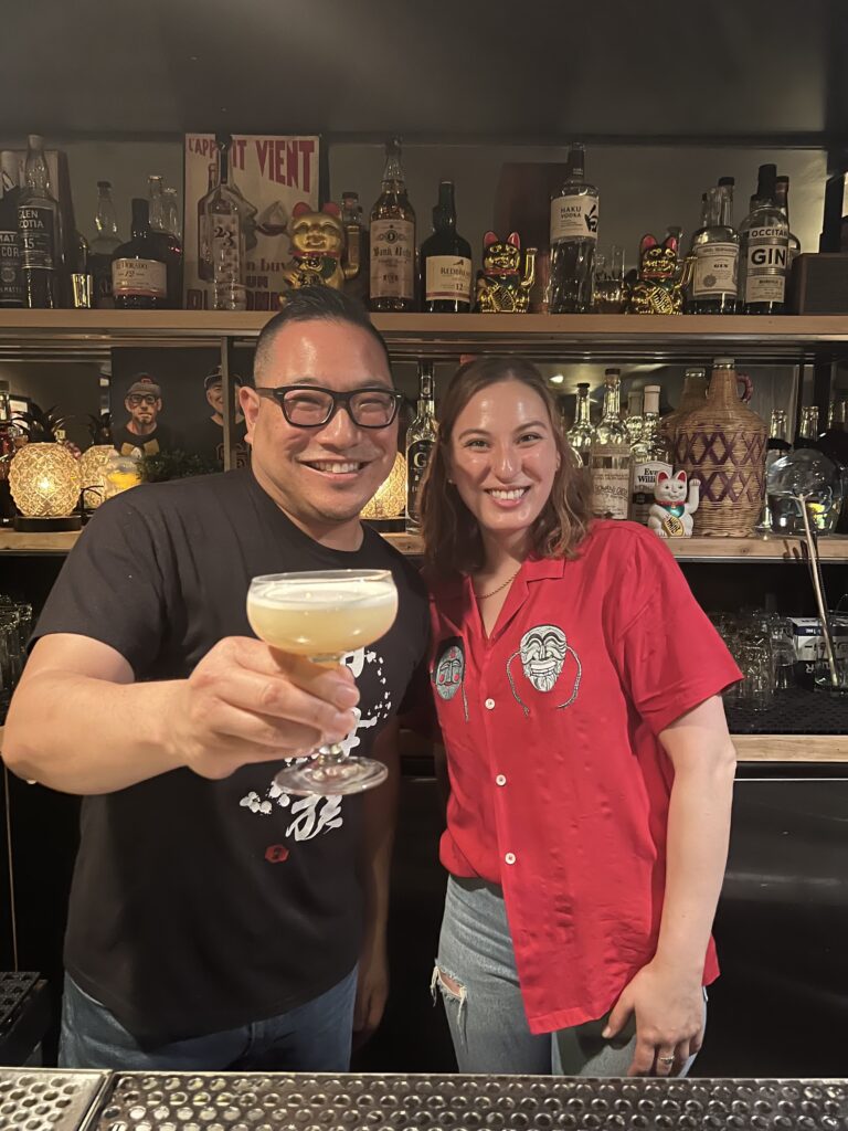 Kendra Hada with Paul Nakayama